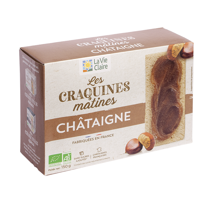 Tartines craquantes à la châtaigne 150g - La Vie Claire